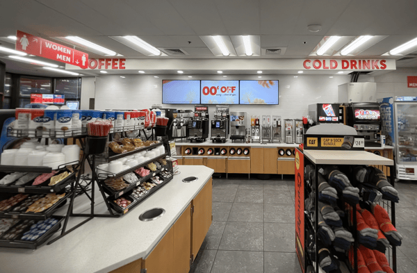 convenience store screens