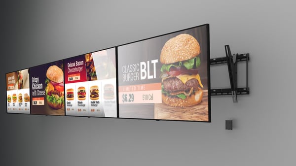 digital menu board digital menu board