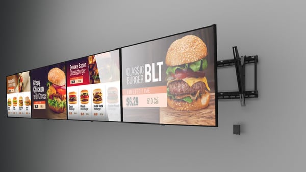 digital menu board