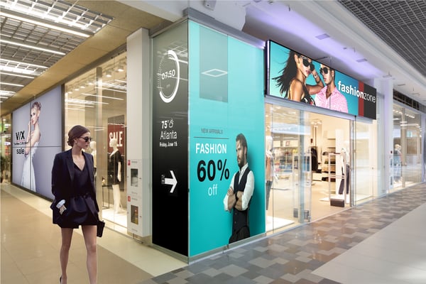 dynamic retail signage