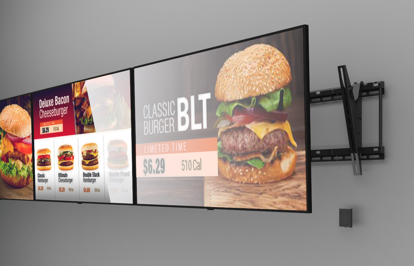 digital display menu boards digital display menu boards